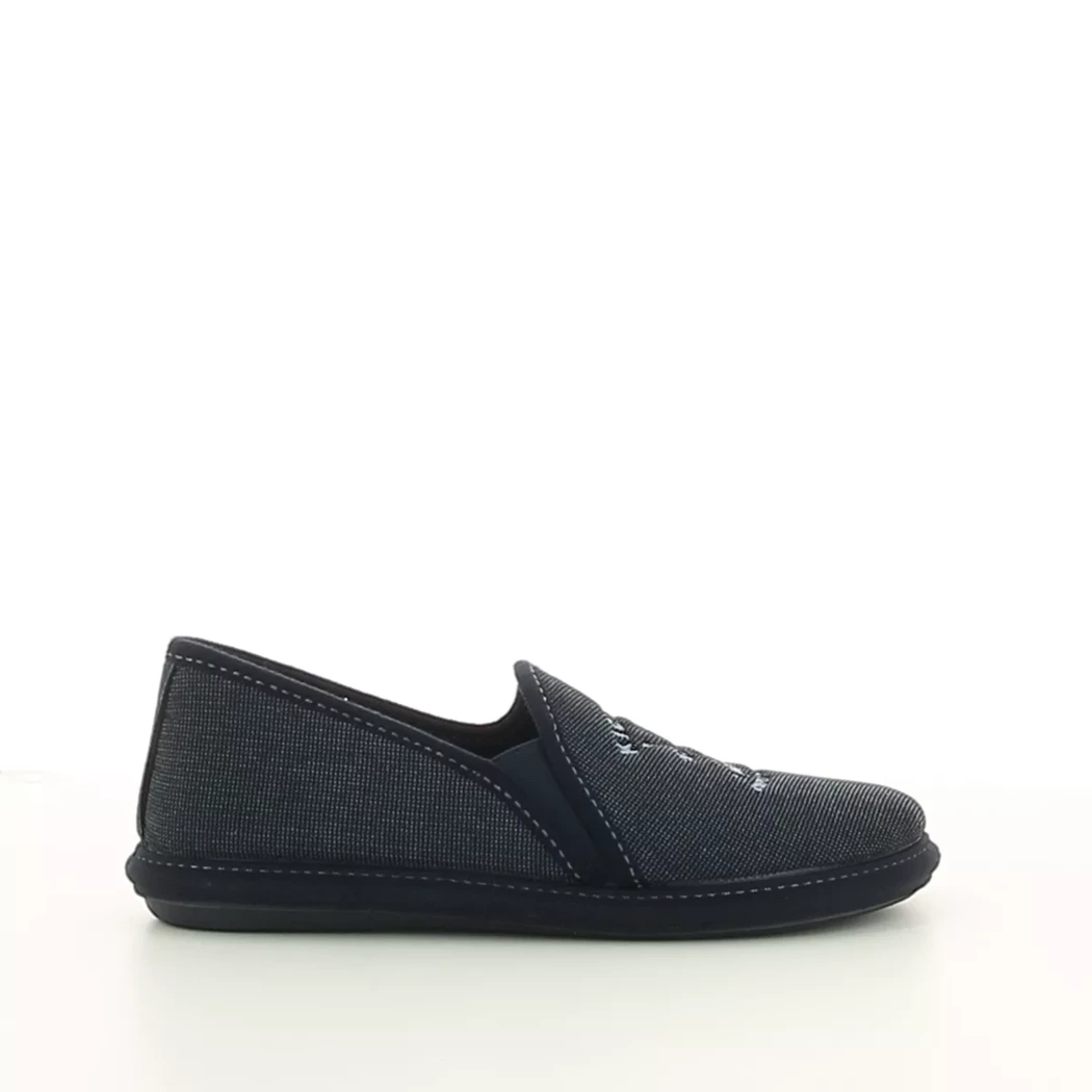 Image (2) de la chaussures Kickers - Pantoufles et Chaussons Bleu en Textile