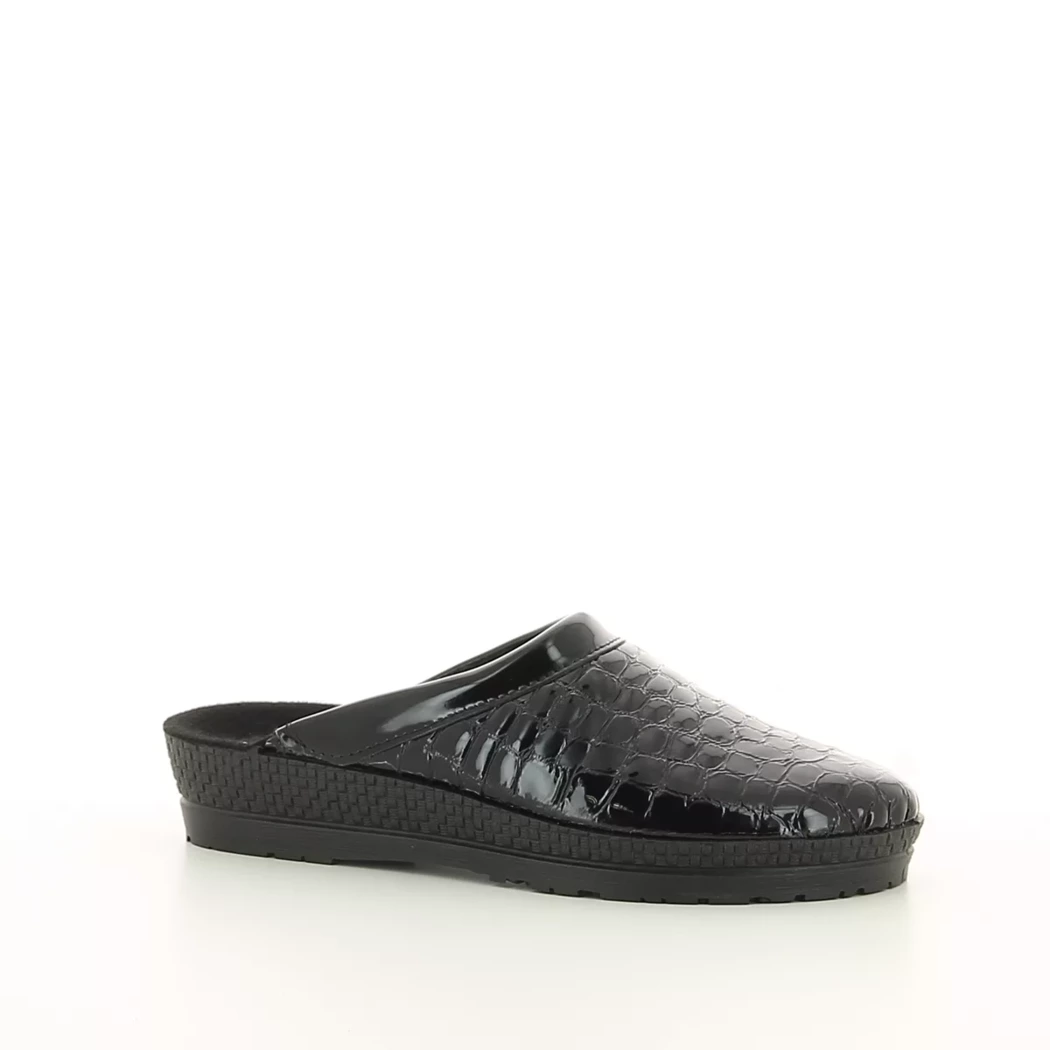 Image (1) de la chaussures Rohde - Pantoufles et Chaussons Noir en Cuir synthétique