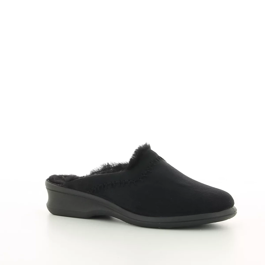 Image (1) de la chaussures Rohde - Pantoufles et Chaussons Noir en Textile