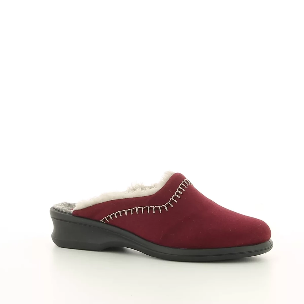 Image (1) de la chaussures Rohde - Pantoufles et Chaussons Bordeaux en Textile