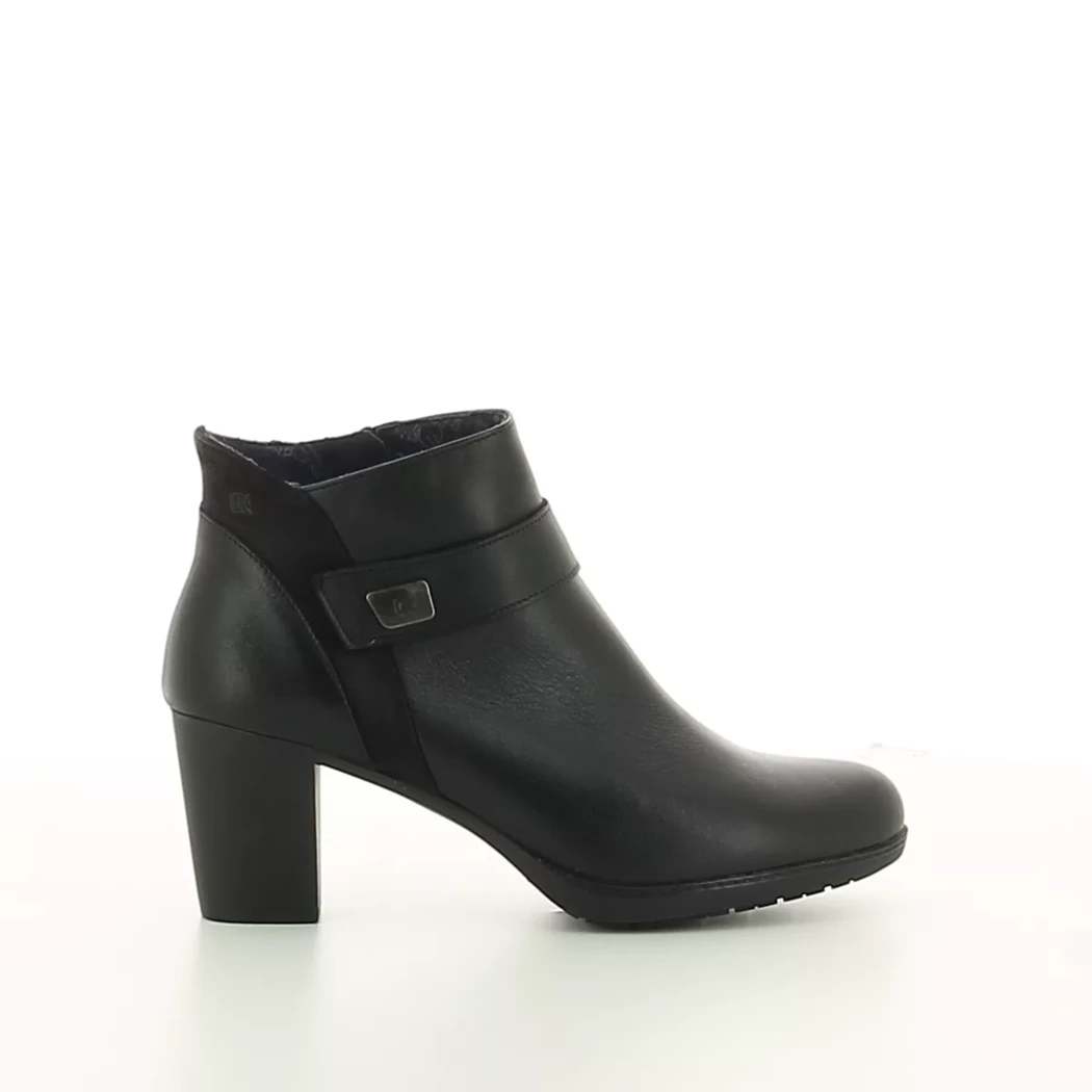 Image (2) de la chaussures Dorking - Boots Noir en Cuir