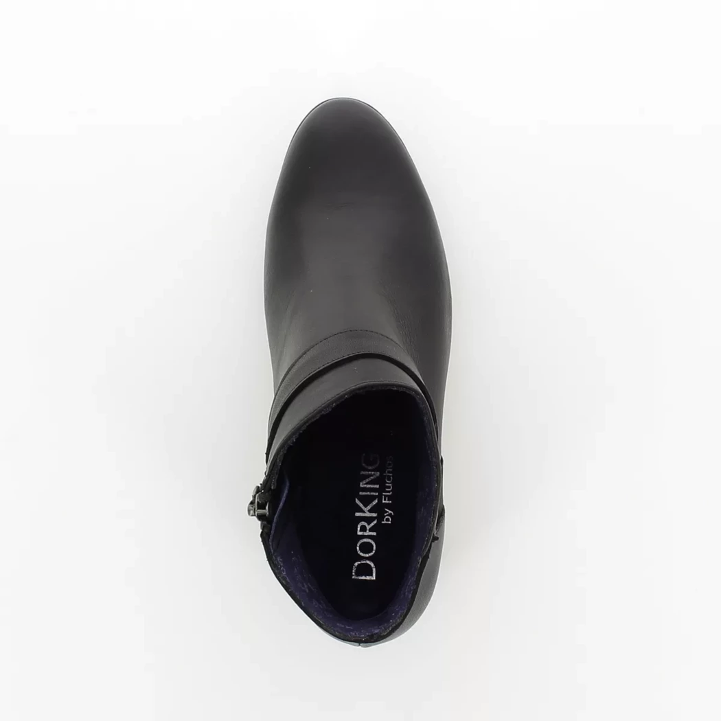 Image (6) de la chaussures Dorking - Boots Noir en Cuir