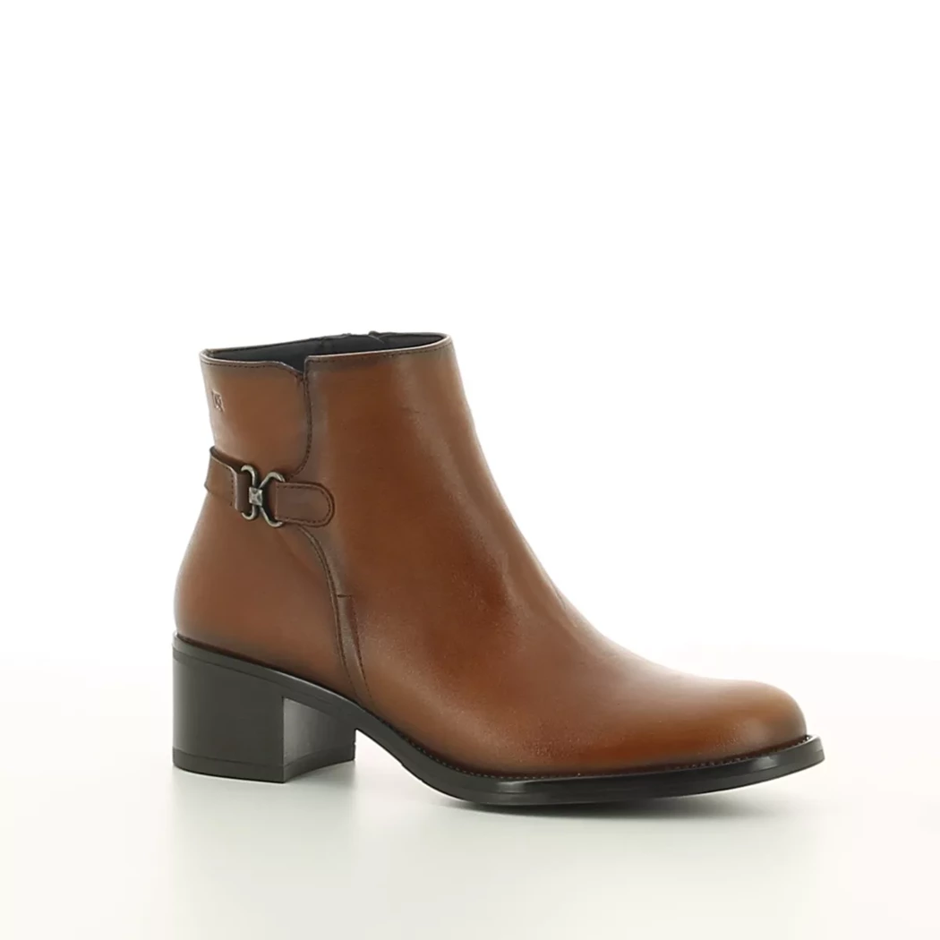Image (1) de la chaussures Dorking - Boots Cuir naturel / Cognac en Cuir