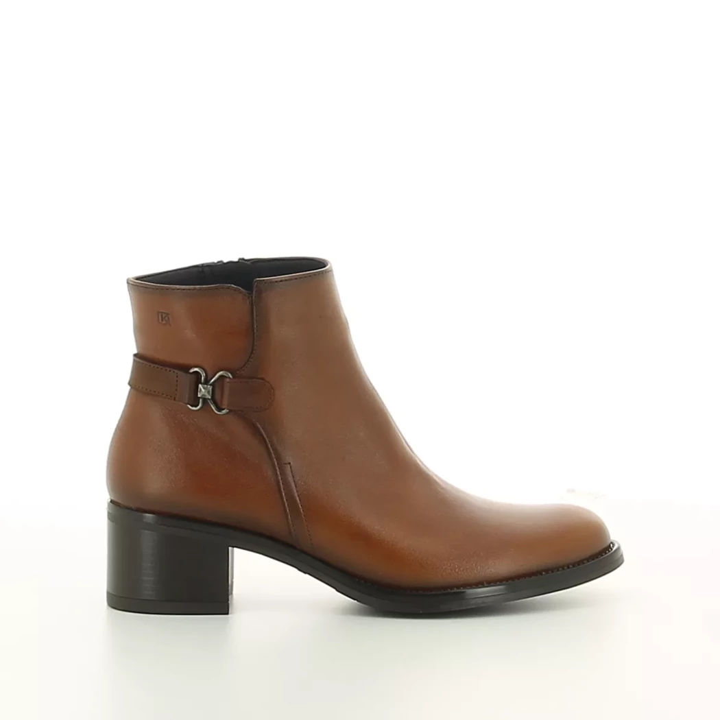 Image (2) de la chaussures Dorking - Boots Cuir naturel / Cognac en Cuir
