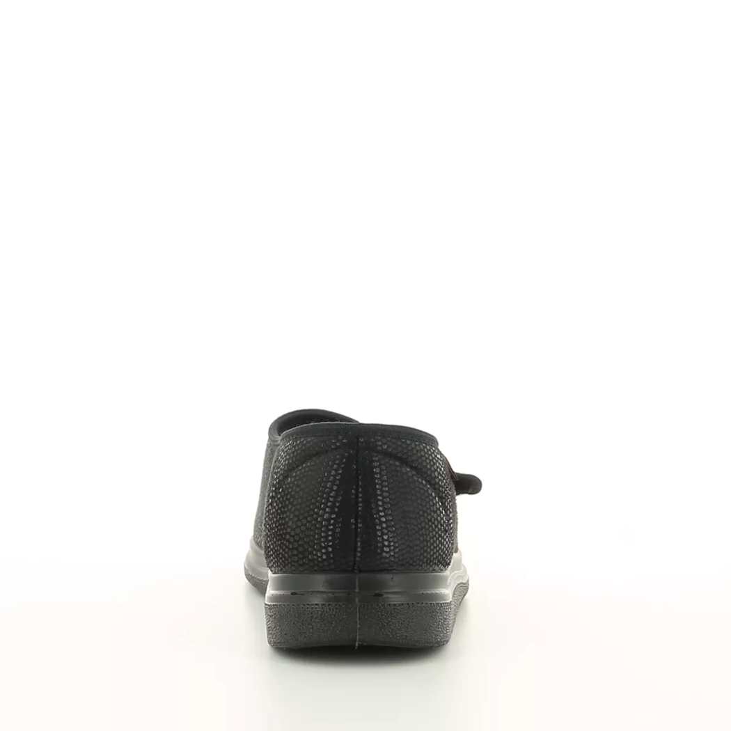 Image (3) de la chaussures Fischer - Pantoufles et Chaussons Noir en Cuir nubuck