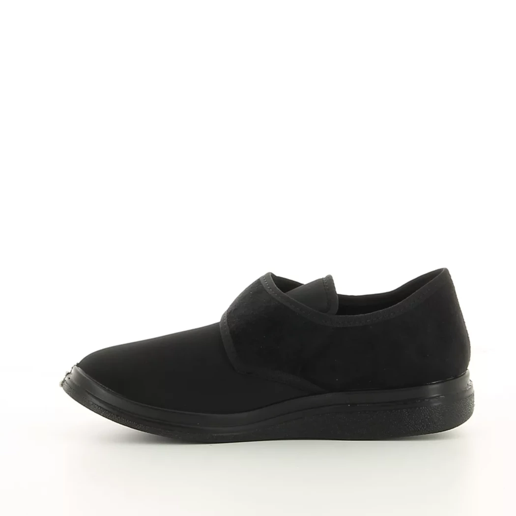 Image (4) de la chaussures Fischer - Pantoufles et Chaussons Noir en Textile