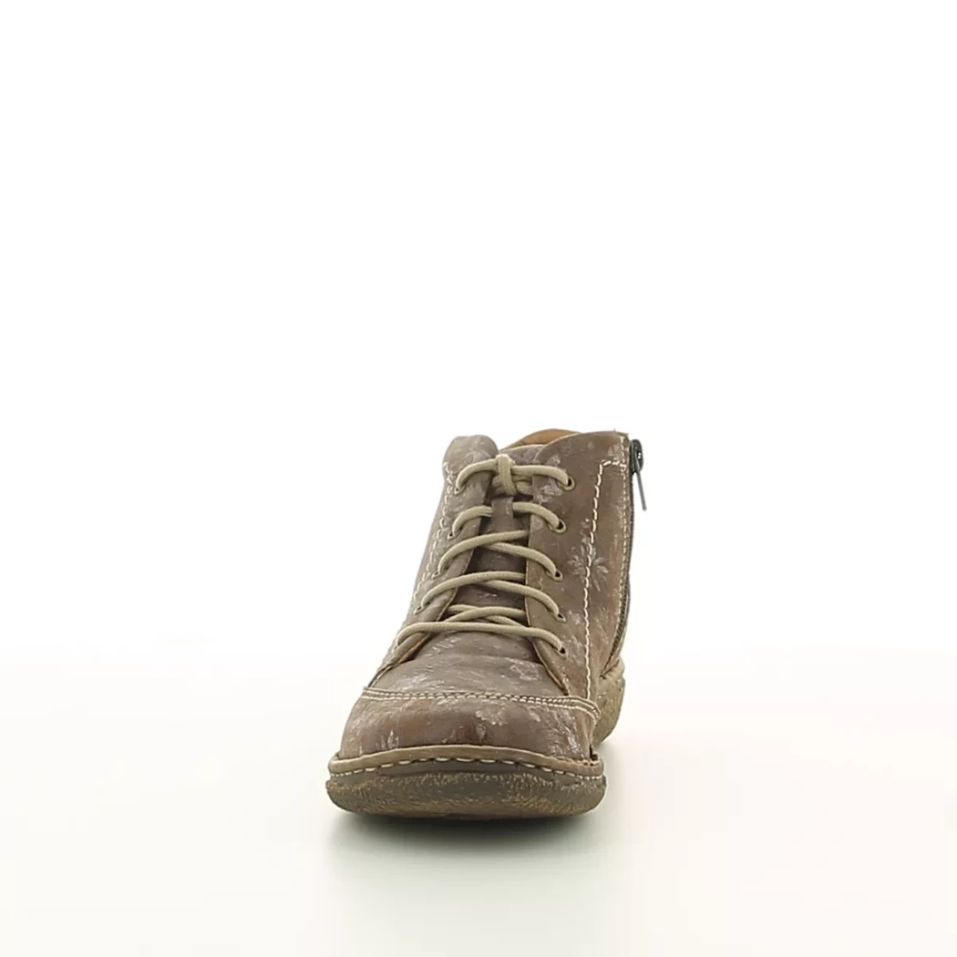 Image (5) de la chaussures Josef Seibel - Bottines Taupe en Cuir nubuck