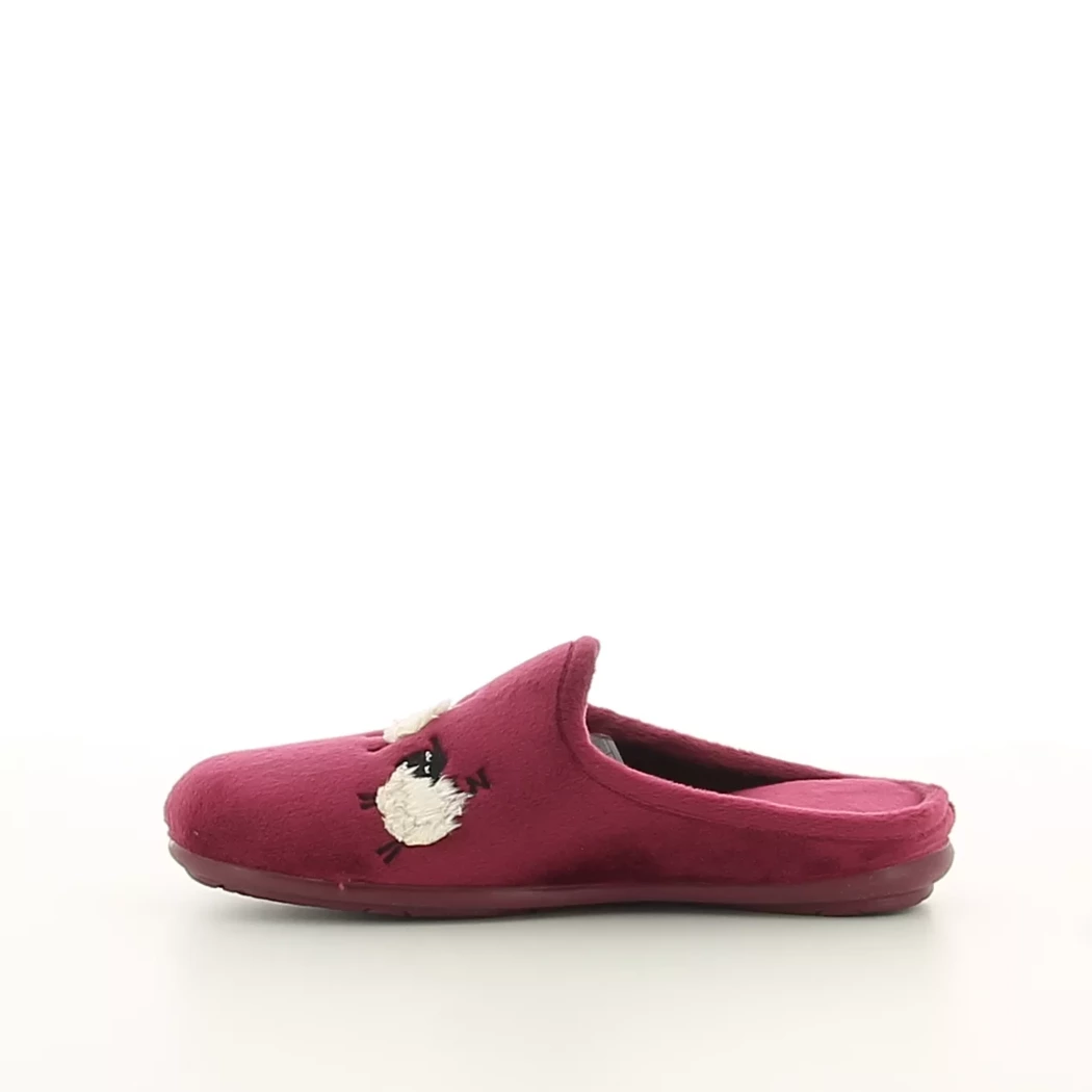 Image (4) de la chaussures La Maison de l'Espadrille - Pantoufles et Chaussons Bordeaux en Textile