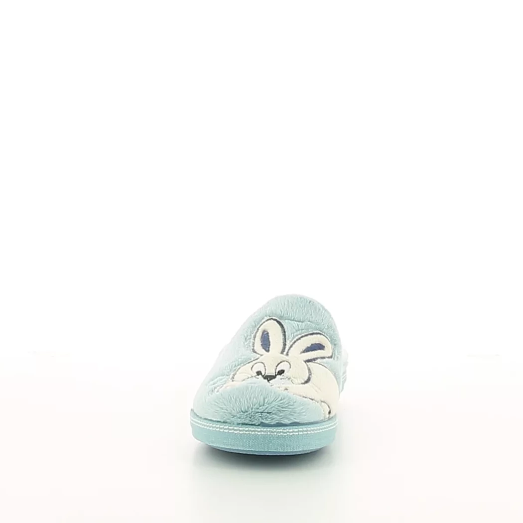 Image (5) de la chaussures La Maison de l'Espadrille - Pantoufles et Chaussons Bleu en Textile
