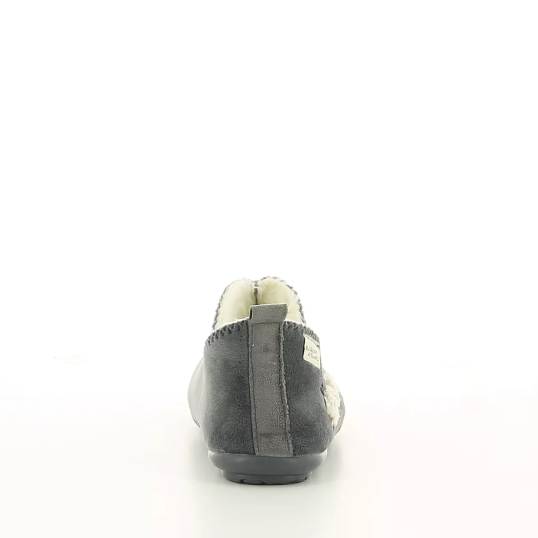 Image (3) de la chaussures La Maison de l'Espadrille - Pantoufles et Chaussons Gris en Textile