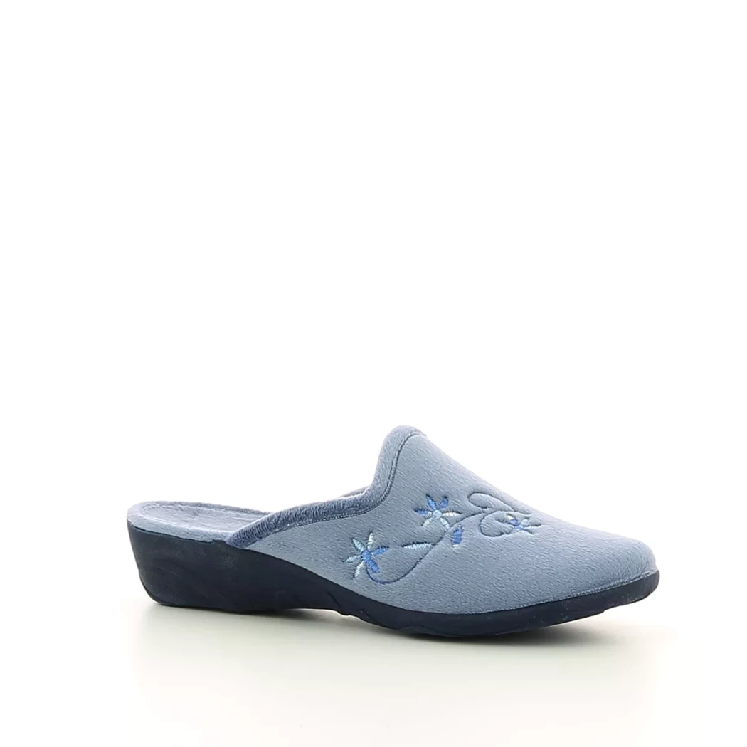 Image (1) de la chaussures La Maison de l'Espadrille - Pantoufles et Chaussons Bleu en Textile