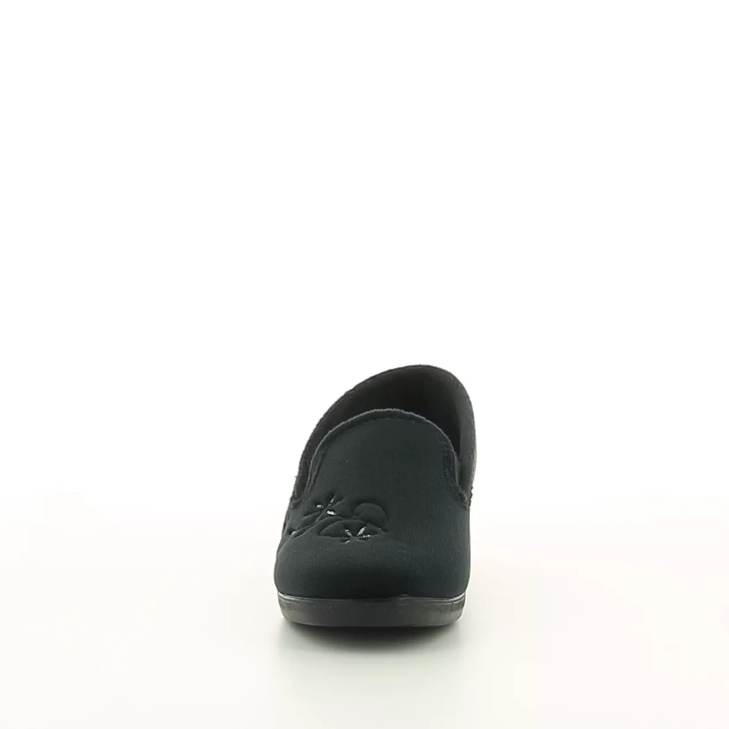 Image (5) de la chaussures La Maison de l'Espadrille - Pantoufles et Chaussons Noir en Textile
