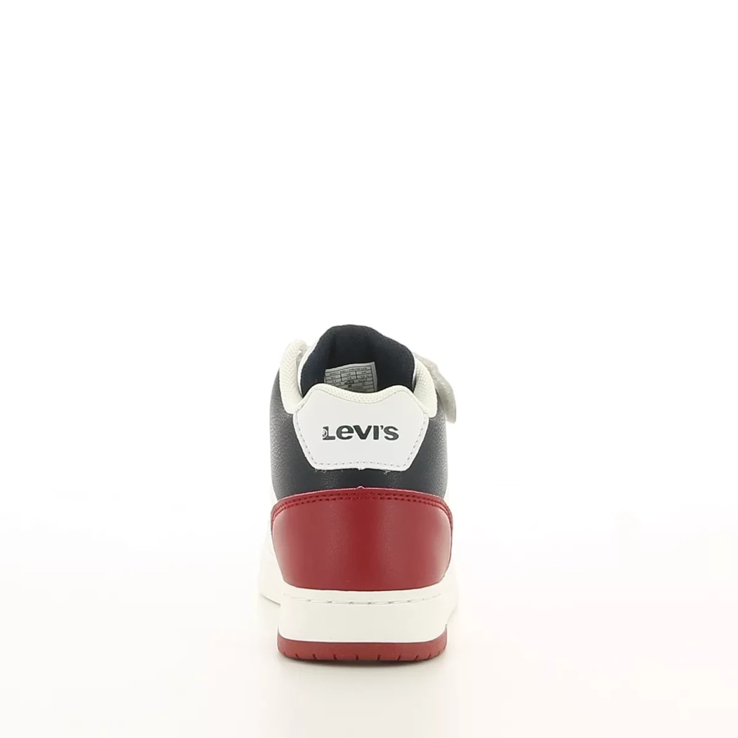 Image (3) de la chaussures Levi's - Bottines Blanc en Cuir synthétique