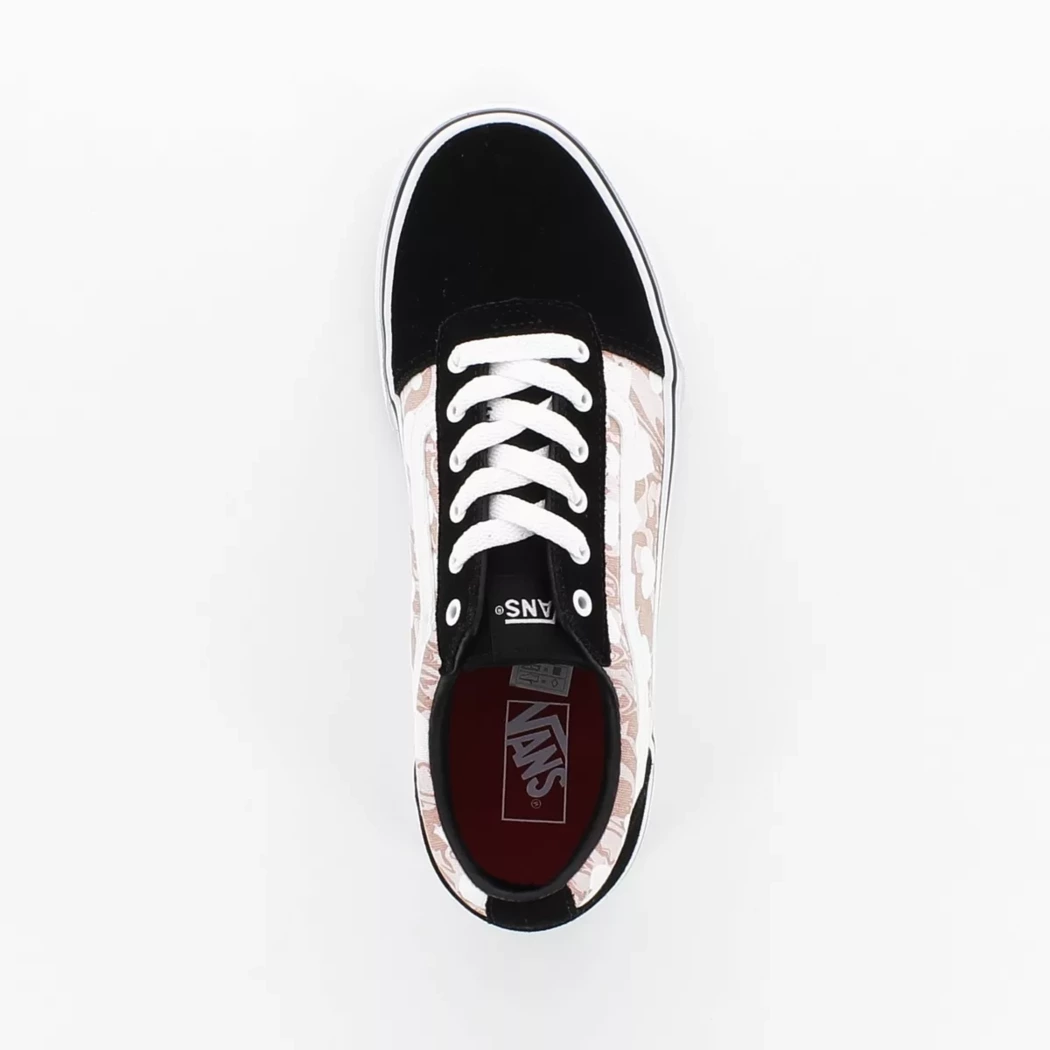 Image (6) de la chaussures Vans - Baskets Noir en Cuir nubuck