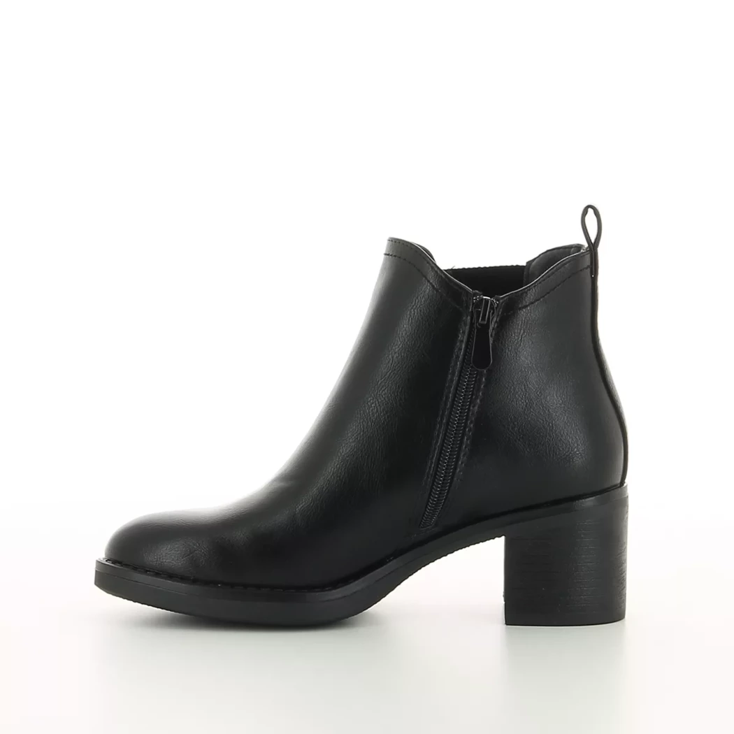 Image (4) de la chaussures Divine Factory - Boots Noir en Cuir synthétique