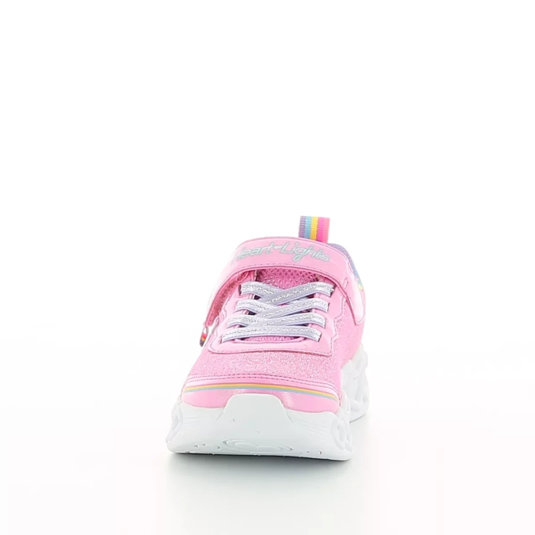 Image (5) de la chaussures Skechers - Baskets Rose en Textile