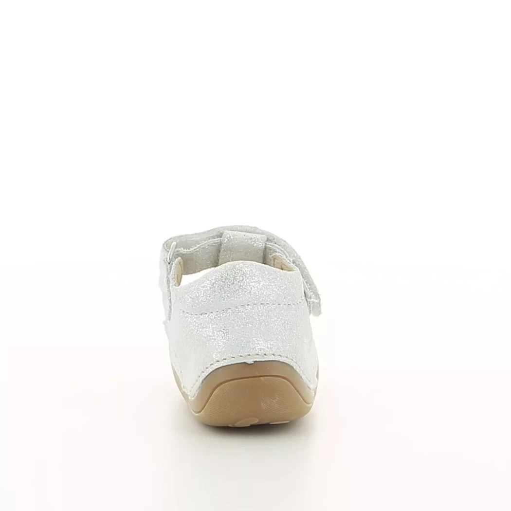 Image (3) de la chaussures Bopy - Bottines ouvertes Blanc en Cuir nubuck