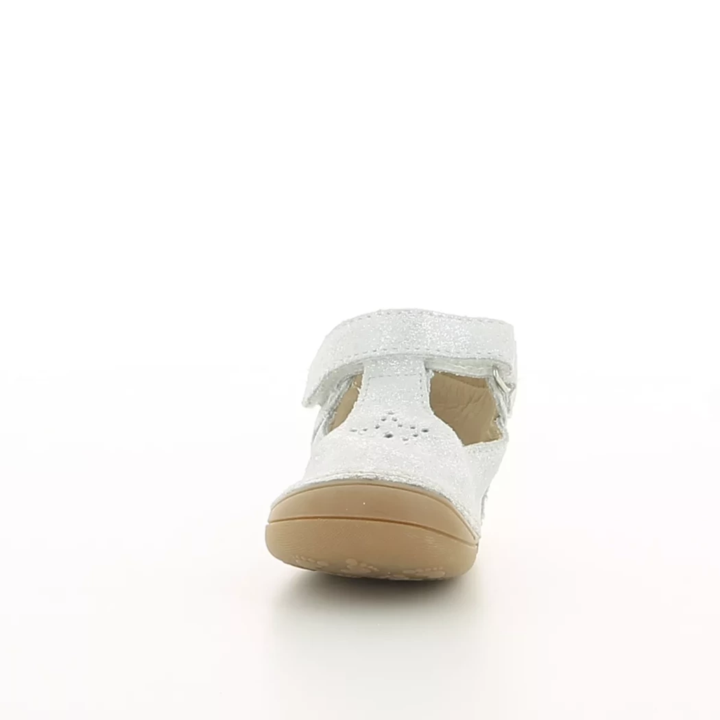 Image (5) de la chaussures Bopy - Bottines ouvertes Blanc en Cuir nubuck