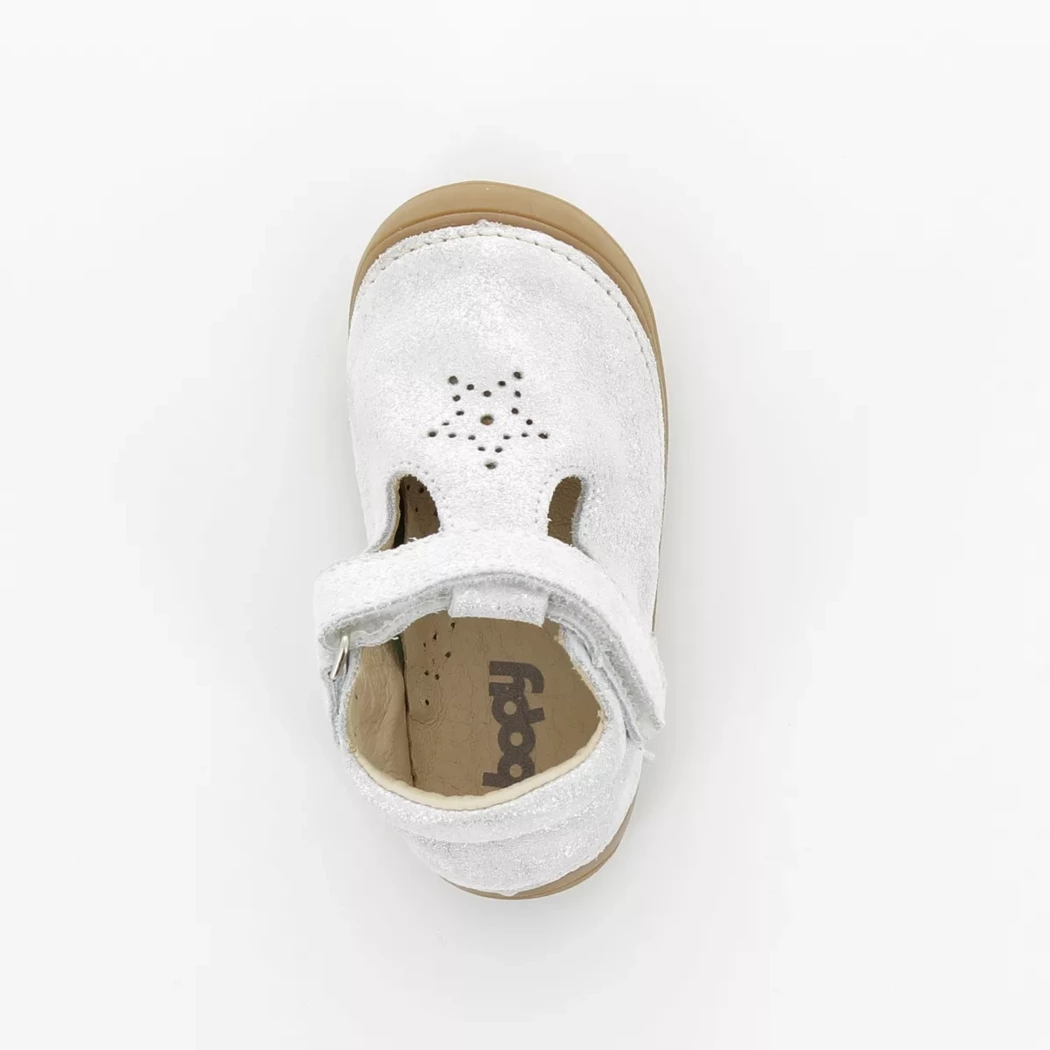 Image (6) de la chaussures Bopy - Bottines ouvertes Blanc en Cuir nubuck