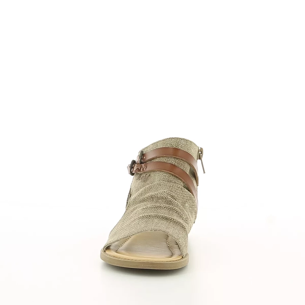 Image (5) de la chaussures Blowfish - Sandales et Nu-Pieds Taupe en Textile