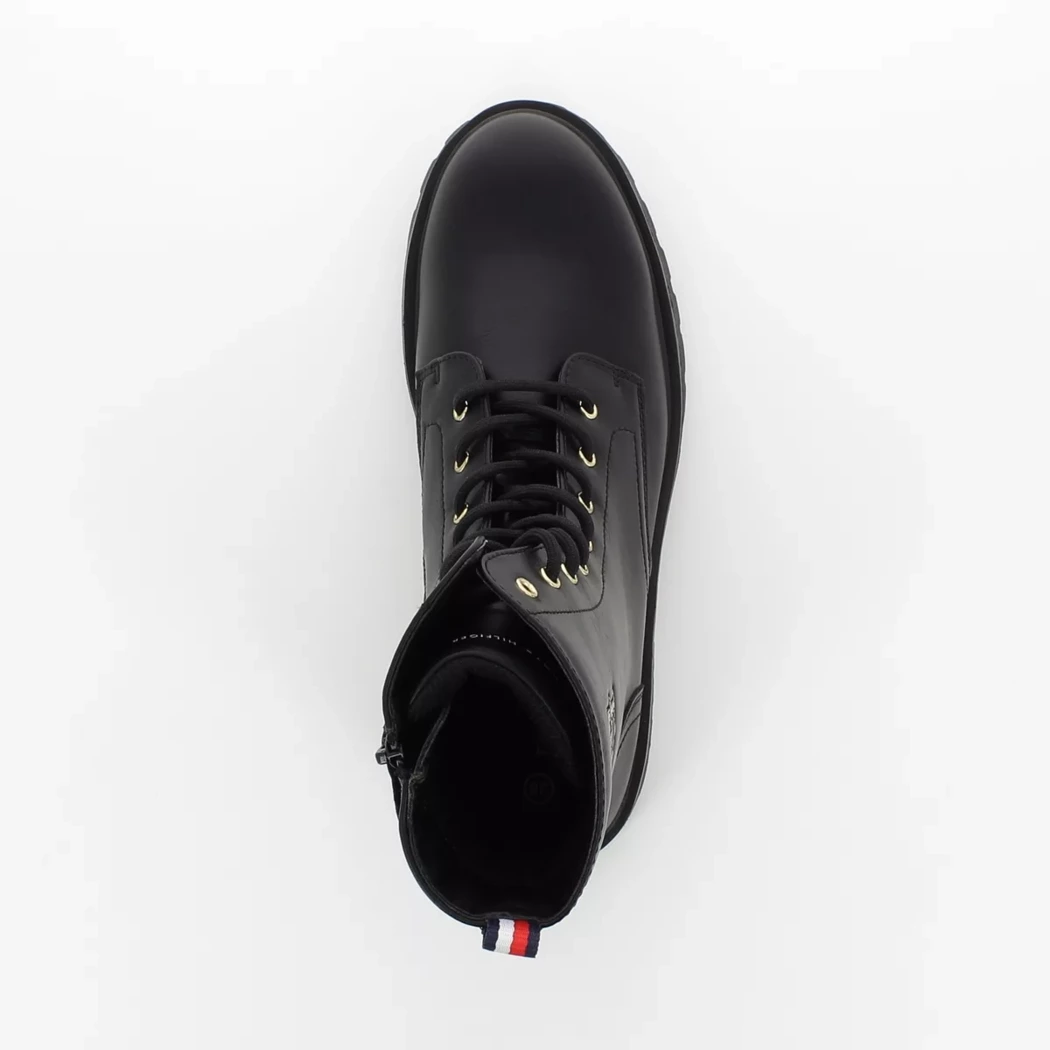 Image (6) de la chaussures Tommy Hilfiger - Bottines Noir en Cuir synthétique