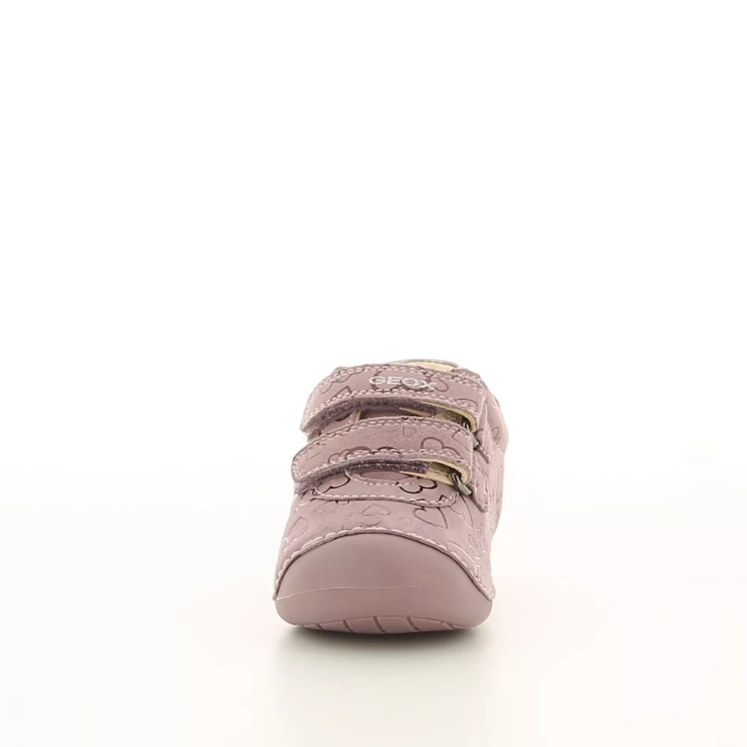 Image (5) de la chaussures Geox - Bottines Rose en Cuir nubuck