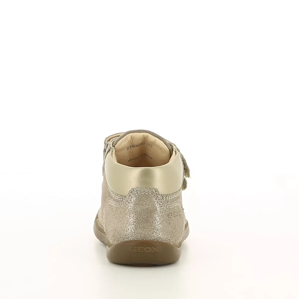 Image (3) de la chaussures Geox - Bottines Or / Bronze / Platine en Cuir nubuck