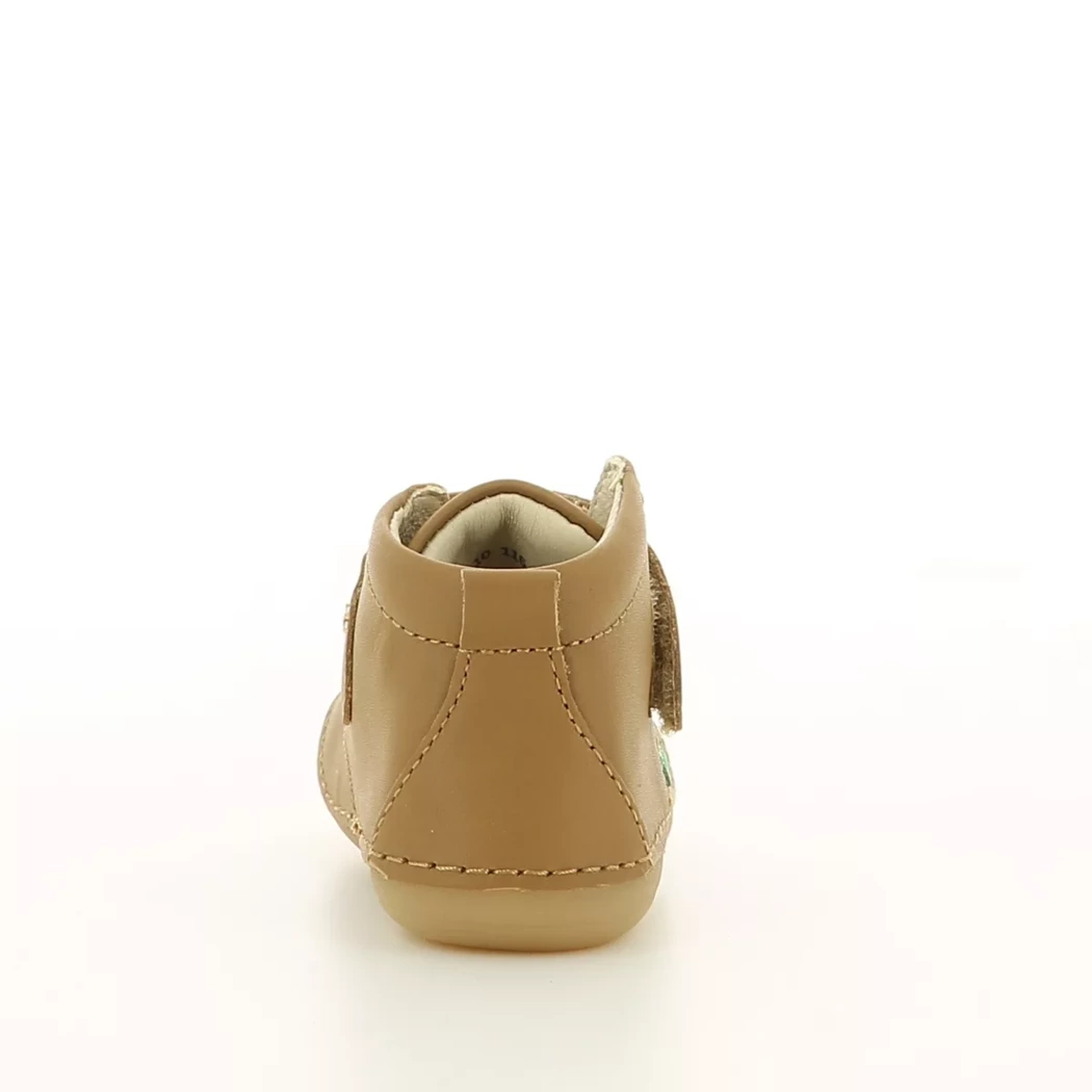 Image (3) de la chaussures Kickers - Bottines Cuir naturel / Cognac en Cuir nubuck