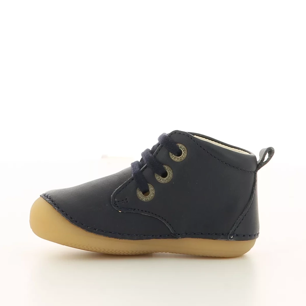 Image (4) de la chaussures Kickers - Bottines Bleu en Cuir