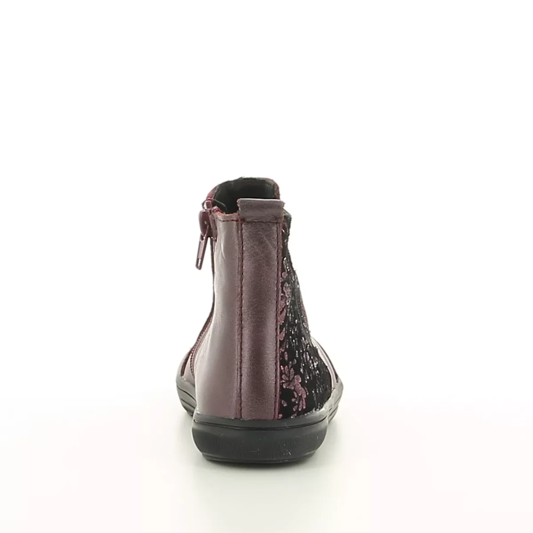 Image (3) de la chaussures Bopy - Boots Bordeaux en Cuir
