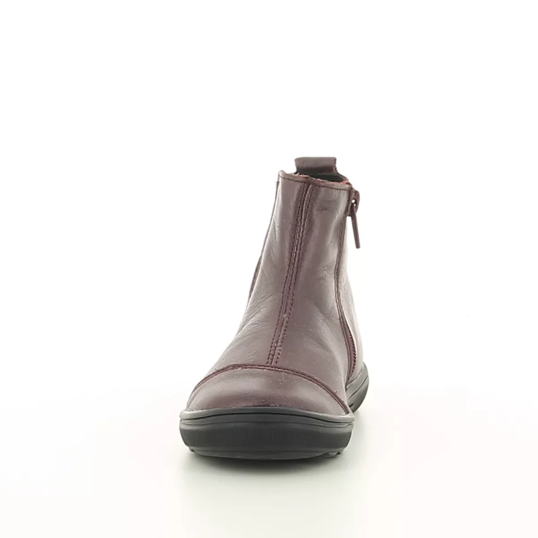 Image (5) de la chaussures Bopy - Boots Bordeaux en Cuir