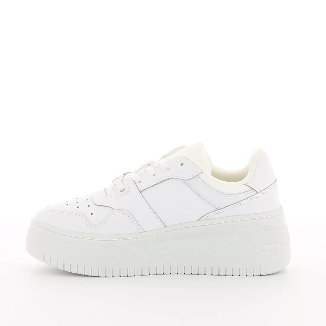 Image (4) de la chaussures Tommy jeans - Baskets Blanc en Cuir