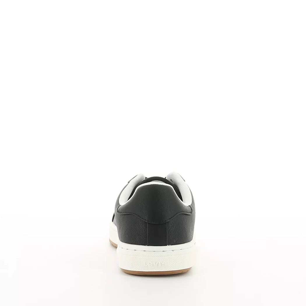Image (3) de la chaussures Levi's - Baskets Noir en Cuir synthétique