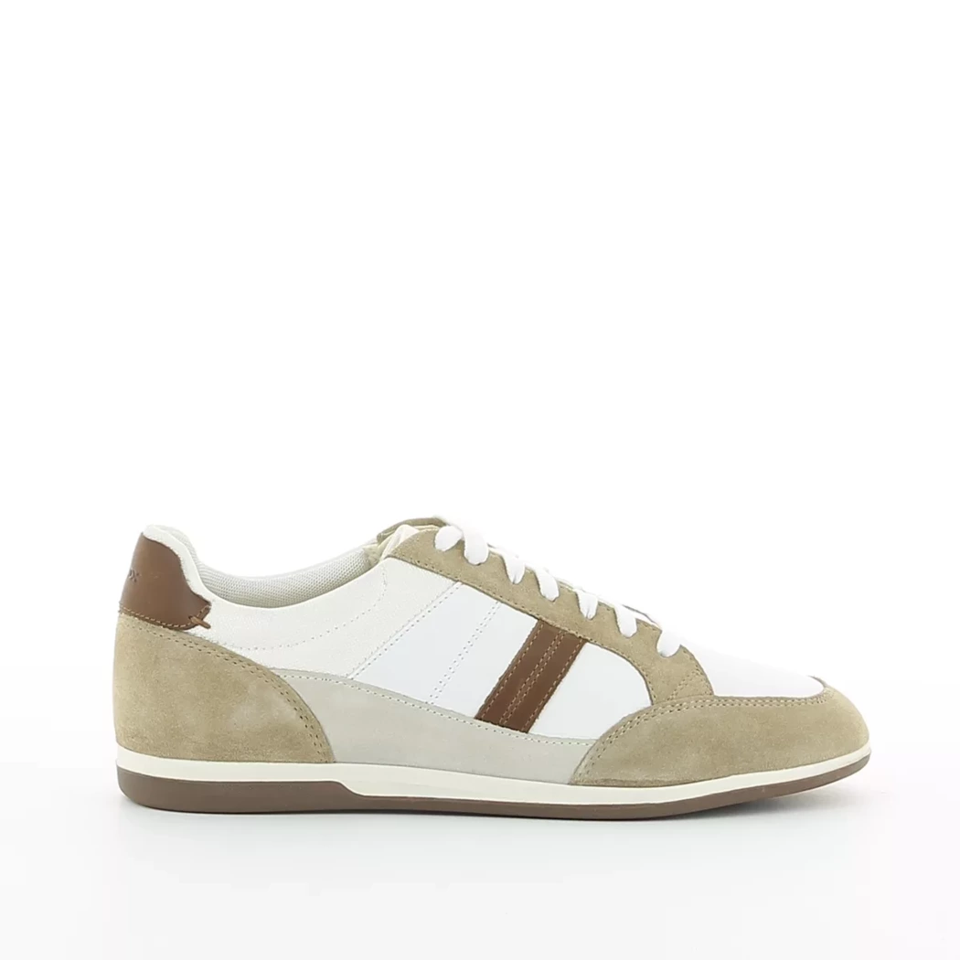 Image (2) de la chaussures Geox - Baskets Blanc en Cuir