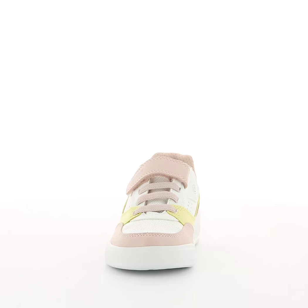 Image (5) de la chaussures Geox - Baskets Blanc en Cuir synthétique