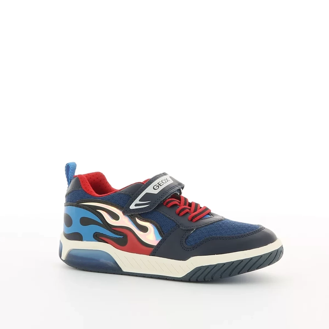 Image (1) de la chaussures Geox - Baskets Bleu en Multi-Matières