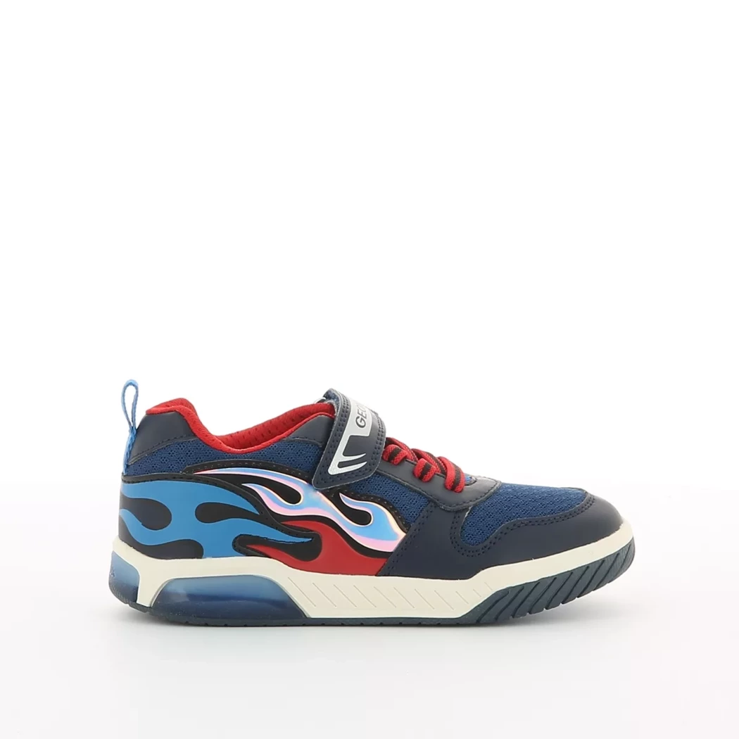 Image (2) de la chaussures Geox - Baskets Bleu en Multi-Matières