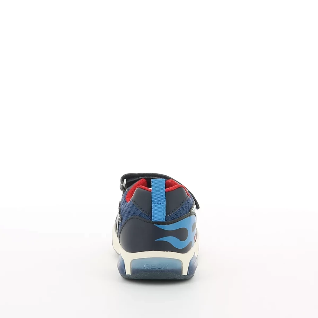 Image (3) de la chaussures Geox - Baskets Bleu en Multi-Matières