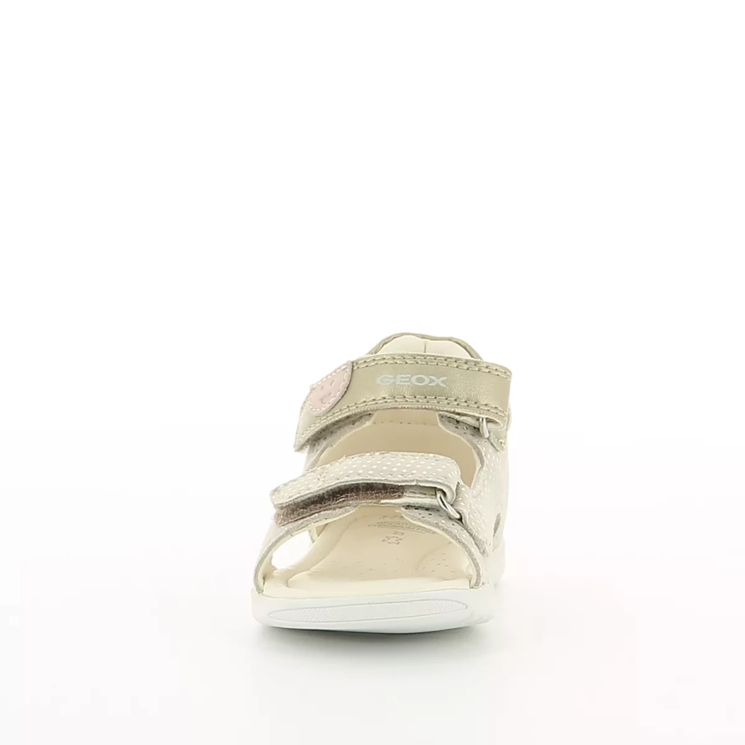 Image (5) de la chaussures Geox - Sandales et Nu-Pieds Beige en Cuir nubuck