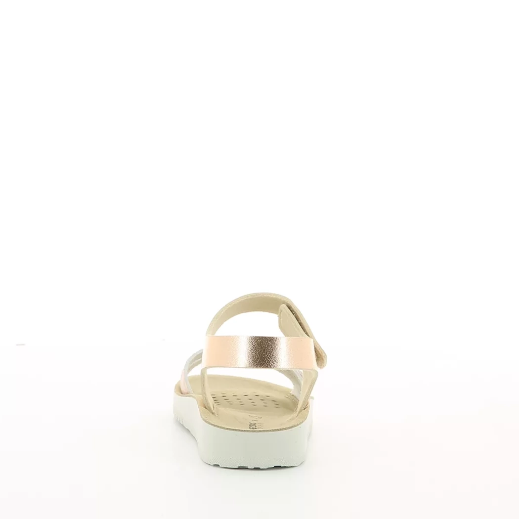 Image (3) de la chaussures Geox - Sandales et Nu-Pieds Rose en Cuir synthétique