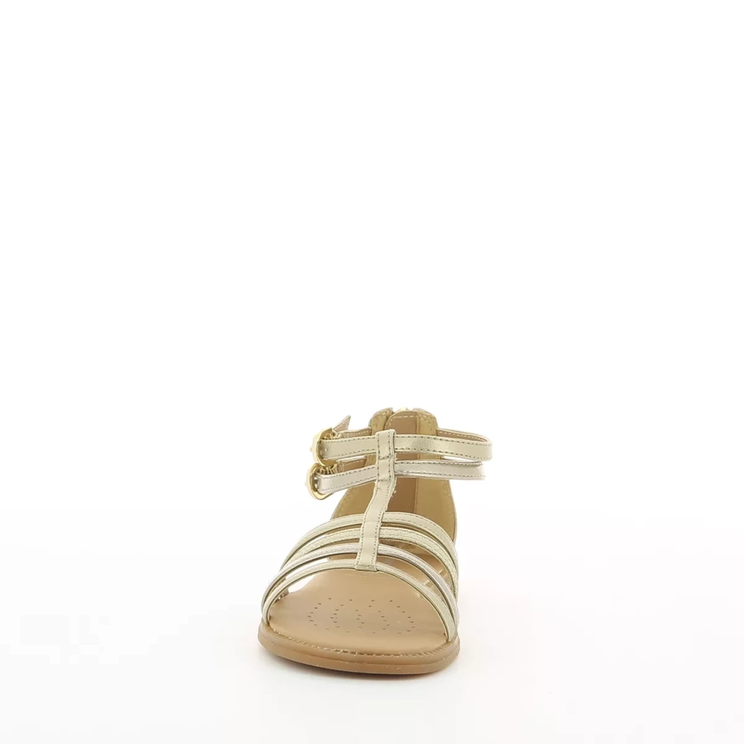 Image (5) de la chaussures Geox - Sandales et Nu-Pieds Or / Bronze / Platine en Cuir synthétique