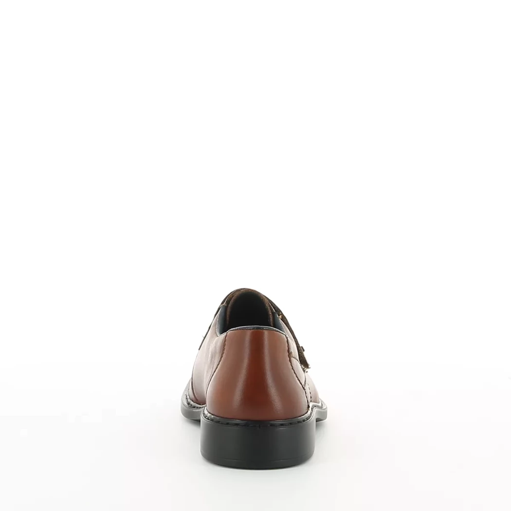 Image (3) de la chaussures Rieker - Chaussures à velcro Cuir naturel / Cognac en Cuir