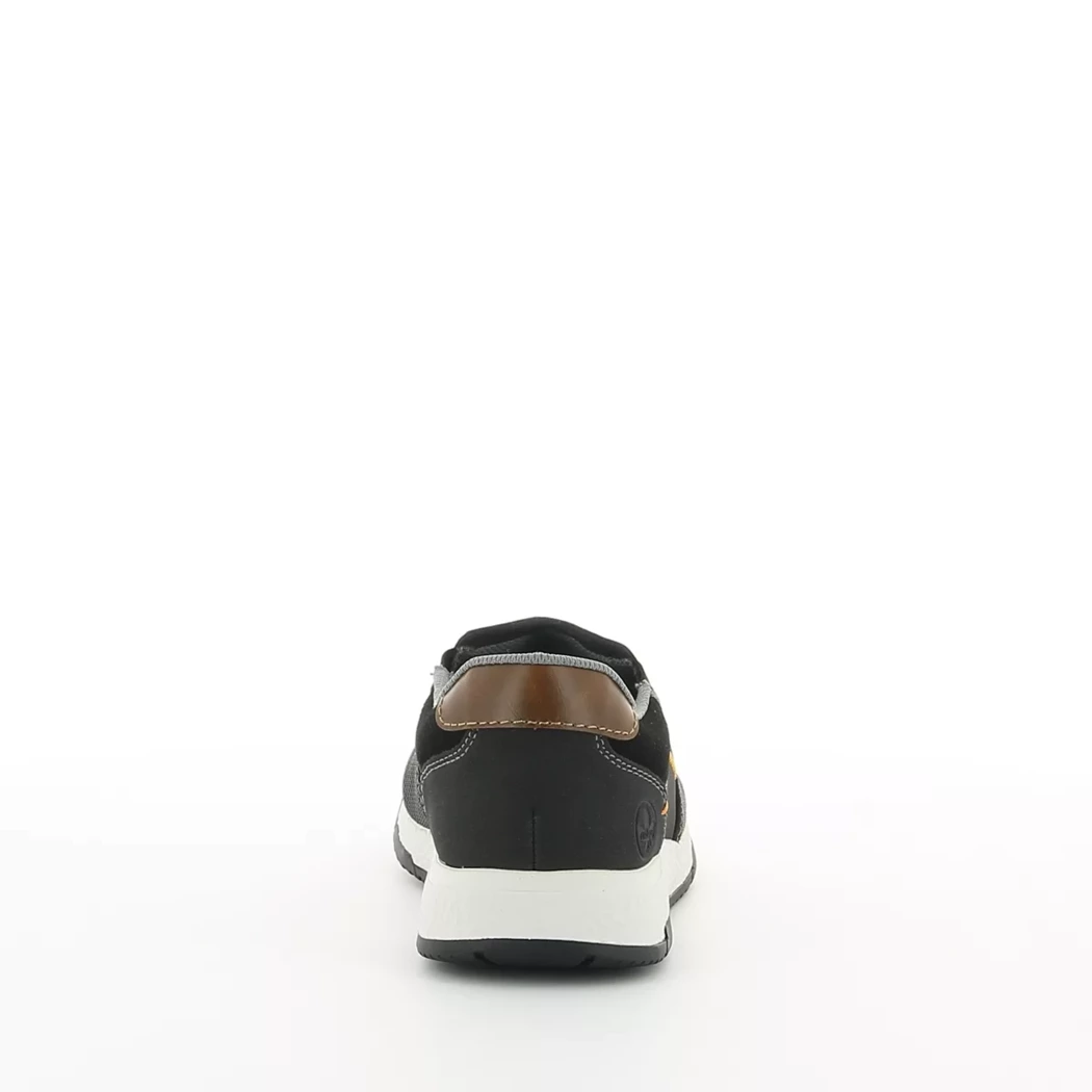 Image (3) de la chaussures Rieker - Baskets Noir en Textile