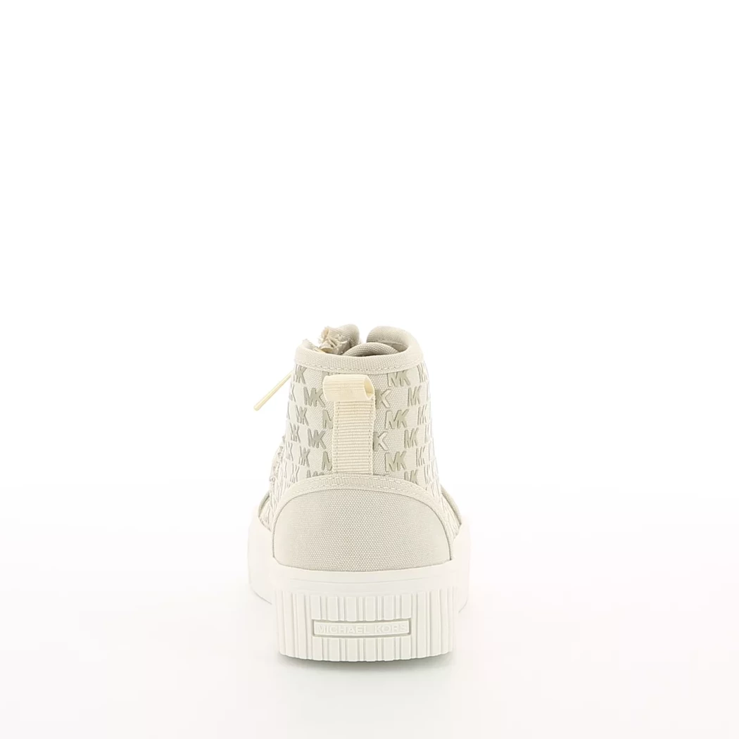 Image (3) de la chaussures Michael Kors Kids - Baskets Beige en Textile