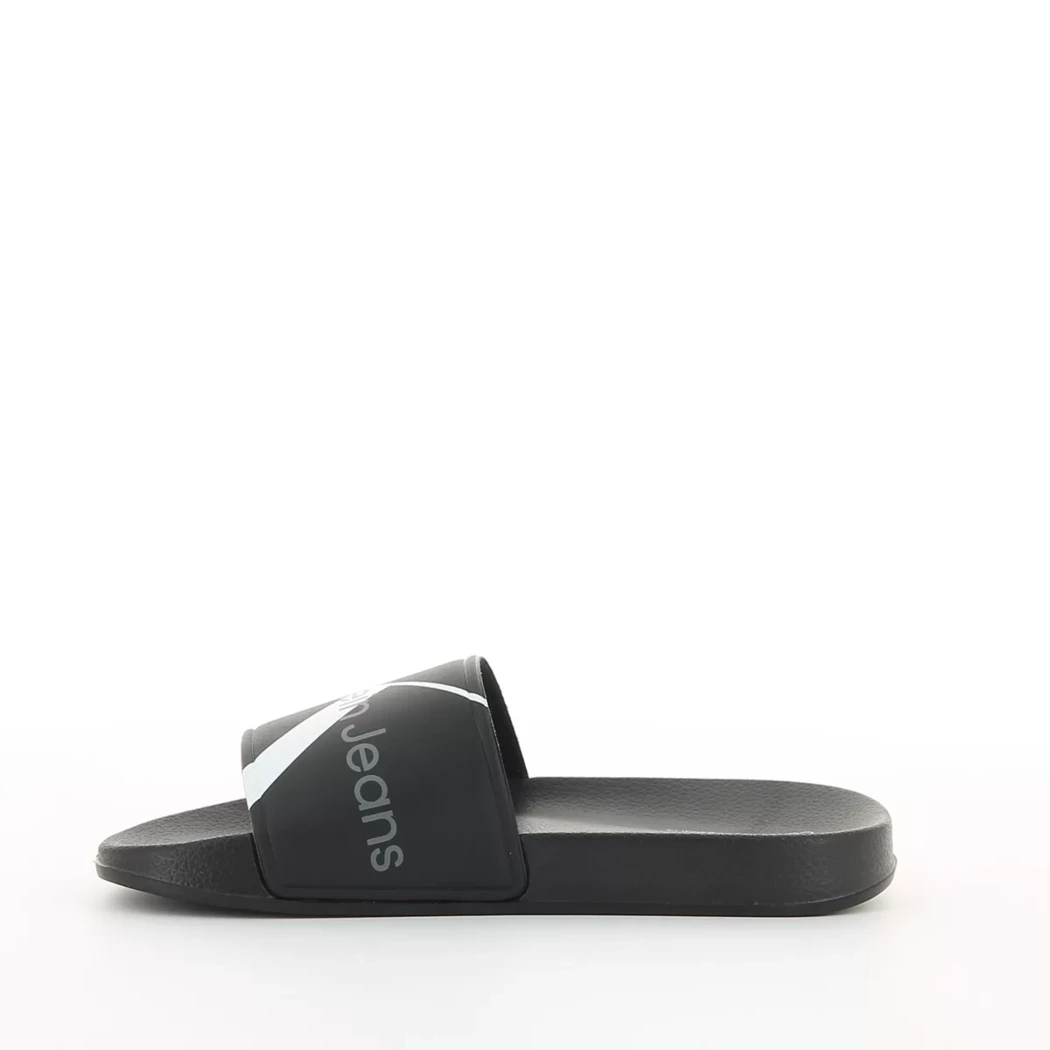 Image (4) de la chaussures Calvin Klein - Tongs et Plage Noir en Cuir synthétique