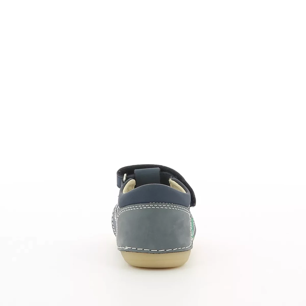 Image (3) de la chaussures Kickers - Bottines ouvertes Bleu en Cuir nubuck