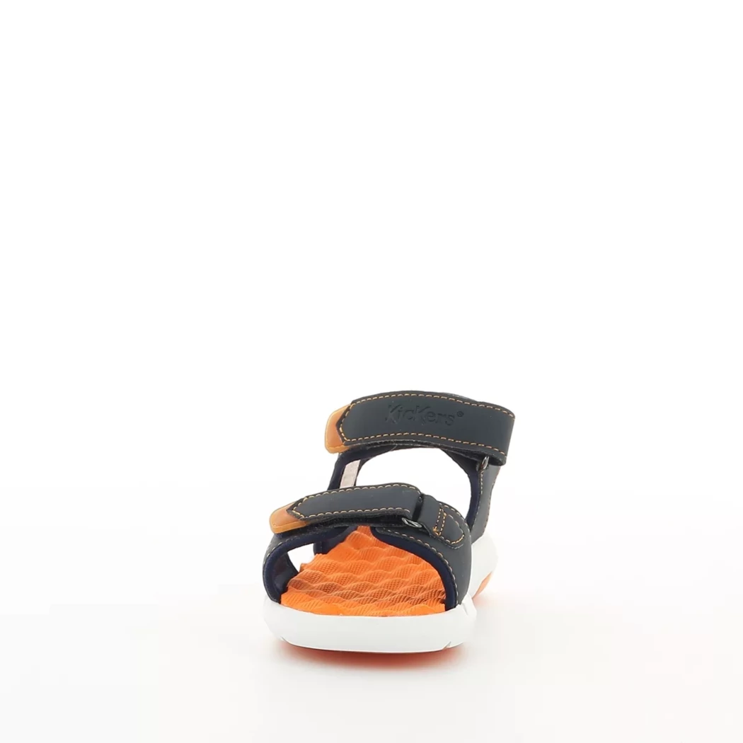 Image (5) de la chaussures Kickers - Sandales et Nu-Pieds Bleu en Cuir synthétique