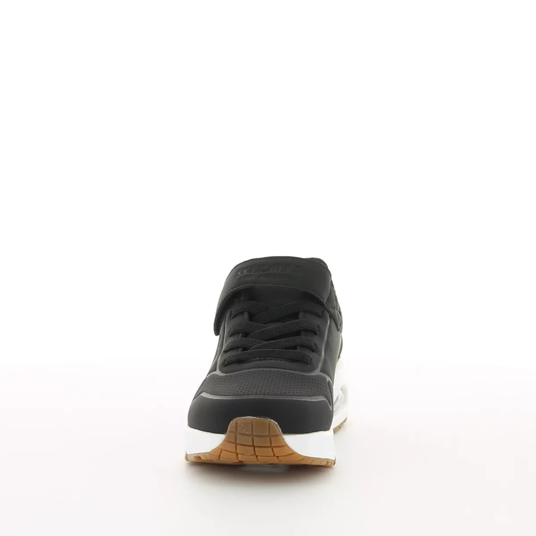 Image (5) de la chaussures Skechers - Baskets Noir en Cuir synthétique