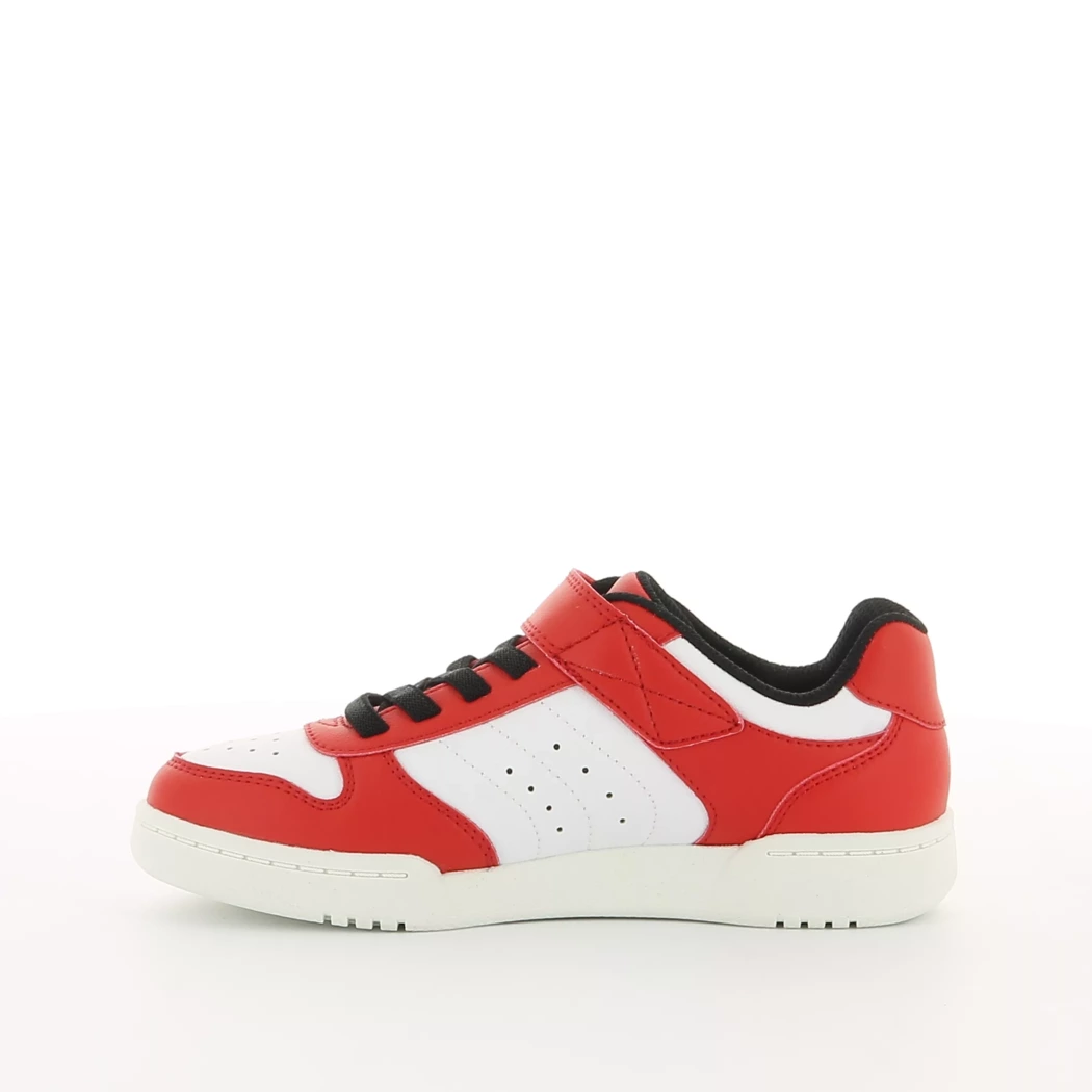 Image (4) de la chaussures Skechers - Baskets Rouge en Cuir synthétique