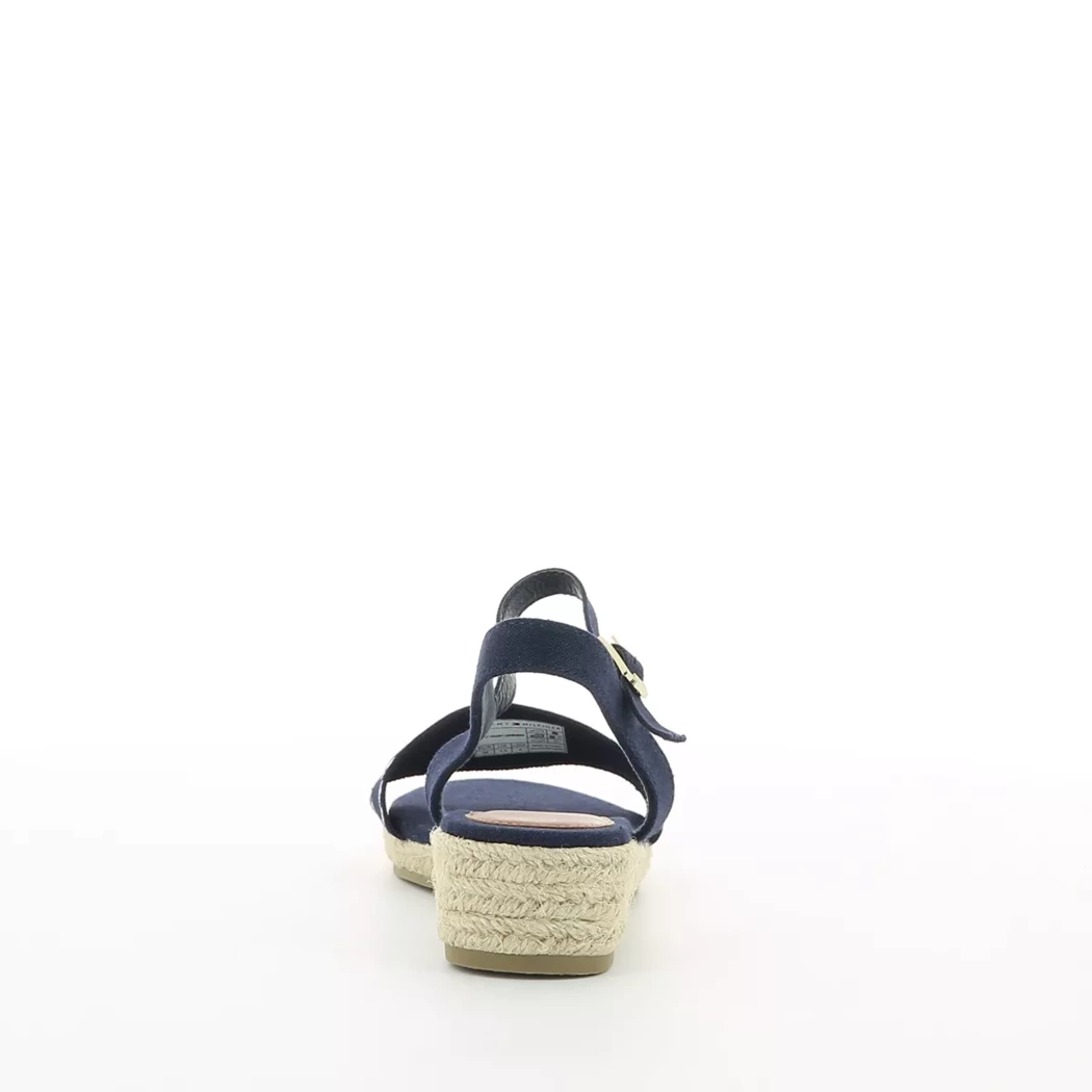 Image (3) de la chaussures Tommy Hilfiger - Sandales et Nu-Pieds Bleu en Cuir synthétique
